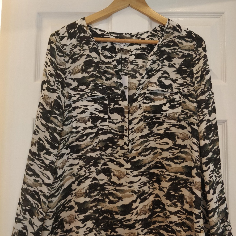 Parker Silk Camo Shirt